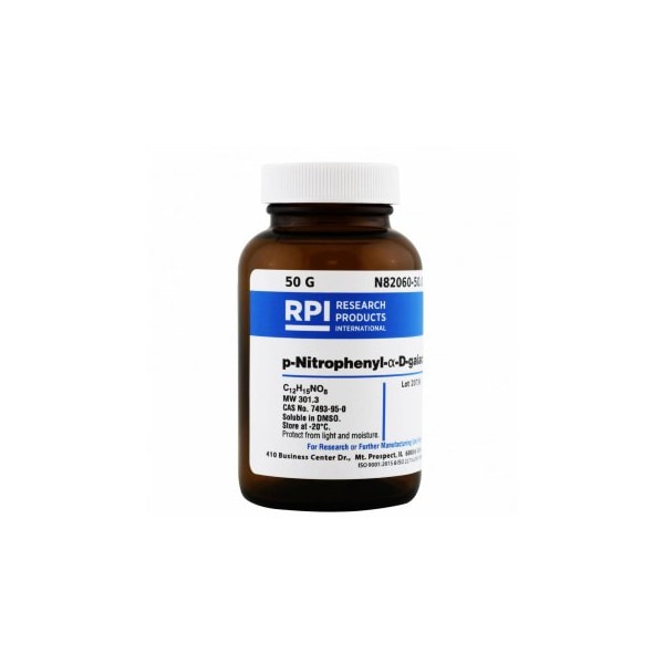 p-Nitrophenyl-a-D-galactopyranoside, 50 G
